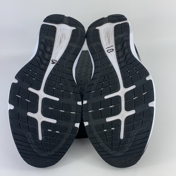 Asics Gel-Excite 6 Black/White Athletic Running Shoes 1012A150 Women's Size 11.5 - Picture 10 of 13